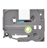 Páska "TZ-N231", bílá s černým potiskem, 12 mm x 8 m, BROTHER