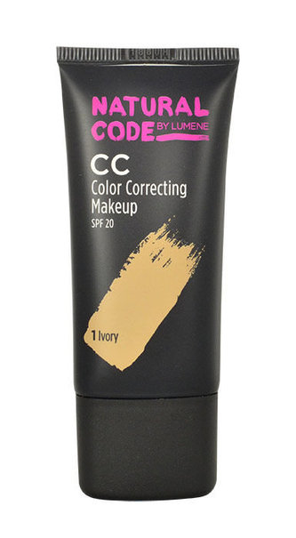 Lumene Natural Code CC krém CC SPF20 25 ml 3 Sand pro ženy