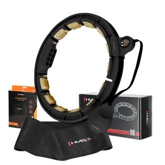 SET HHM13 + BR163 ČERNÁ HULA HOOP OBRUČ SE ZÁVAŽÍM, MAGNETY A POČÍTADLEM HMS SET HHM13 + BR163 ČERNÁ HULA HOOP OBRUČ SE ZÁVAŽÍM, MAGNETY A POČÍTADLEM HMS
