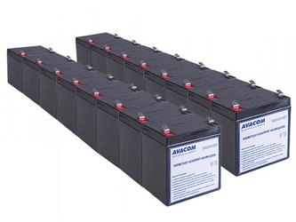 Baterie Avacom RBC44 bateriový kit - náhrada za APC (16ks baterií) - neoriginální