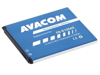 Baterie Avacom pro Samsung Galaxy ACE 3 Li-Ion 3,8V 1500mAh, (náhrada EB-B100AE) - neoriginální