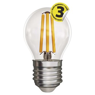 LED žárovka Filament Mini Globe 4W E27 neutrální bílá