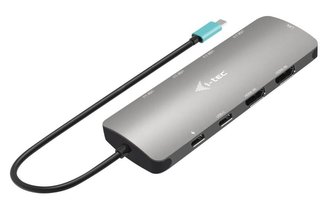 i-tec dokovací stanice USB-C Metal Nano/ 2x HDMI/ 2x USB 3.2/ 2x USB 2.0/ USB-C/ PD100W + univerzální nabíječka 112W i-tec dokovací stanice USB-C Metal Nano/ 2x HDMI/ 2x USB 3.2/ 2x USB 2.0/ USB-C/ PD100W + univerzální nabíječka 112W