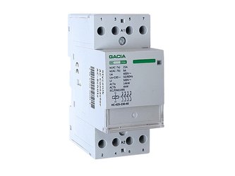 Stykač VCX GACIA HC-425 4P/25A, 4NO, 230V, na DIN lištu