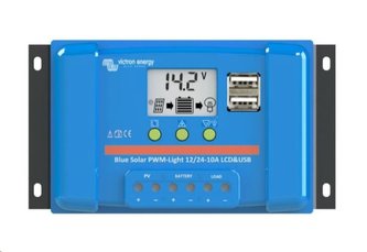 Solární regulátor PWM Victron Energy BlueSolar-LCD&USB 5A