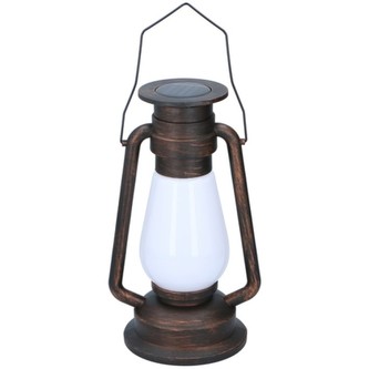 LED solární lampa s efektem plamene 30 cm