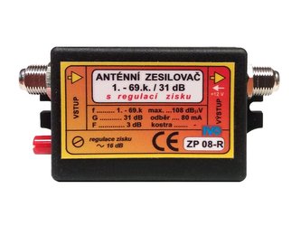 Ivo ZP08-R zesilovač 31 dB s regulací zisku