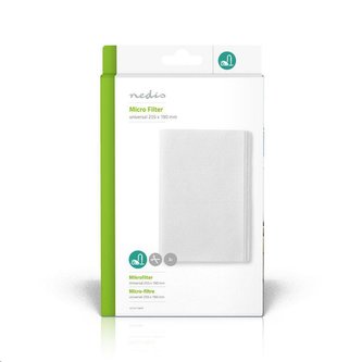 NEDIS VCFI211MIIF univerzální mikrofiltr do vysavačů 255 x 190 mm