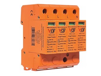 Přepěťová ochrana VCX AC L1-4-C třída T2 (C) 4P Professional
