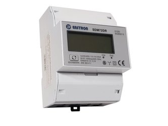 Elektroměr 3F na DIN lištu třífázový VCX EASTRON SDM72 DR, MID, digitální, RESET