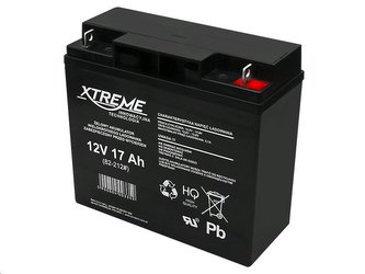 Baterie olověná  12V / 17Ah XTREME / Enerwell bezúdržbový akumulátor