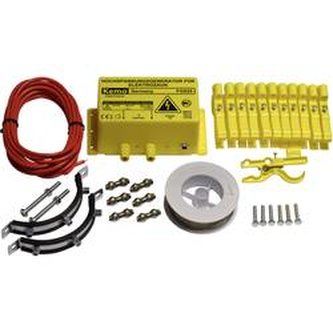 Odpuzovač kun a elektrický ohradník Kemo FG025 set Odpuzovač kun a elektrický ohradník Kemo FG025 set