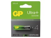 Baterie GP Ultra Plus Alkaline LR6 (AA) 4 kusy