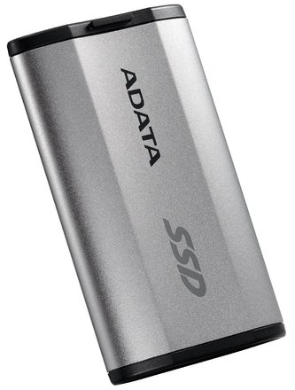ADATA SD810 500GB SSD / Externí / USB 3.2 Type-C / 2000MB/s Read/Write / stříbrně-šedý ADATA SD810 500GB SSD / Externí / USB 3.2 Type-C / 2000MB/s Read/Write / stříbrně-šedý
