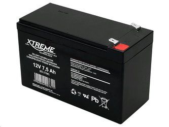 Baterie olověná  12V /  7,5Ah XTREME / Enerwell bezúdržbový akumulátor