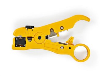 Ořezávač kabelů NEDIS CSGG49520YE (RG59 - RG6 - RG7 - RG11) Ořezávač kabelů NEDIS CSGG49520YE (RG59 - RG6 - RG7 - RG11)