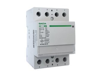 Stykač VCX GACIA HC-440 4P/40A, 4NO, 230V, na DIN lištu