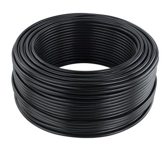 Solární kabel FVE H1Z2Z2-K 1500V, 4mm2, černý, 50m Solární kabel FVE H1Z2Z2-K 1500V, 4mm2, černý, 50m