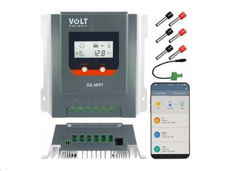 Solární regulátor MPPT VOLT 3IPSMPPT20, 20A 12/24-20 LCD, BLUETOOTH