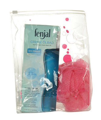 Fenjal Bath Oil koupelový olej 200 ml + houbička 1 ks