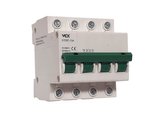 Jistič DC 13A/C 4P VCX  XYDB7-13A, DC1000V, na DIN lištu