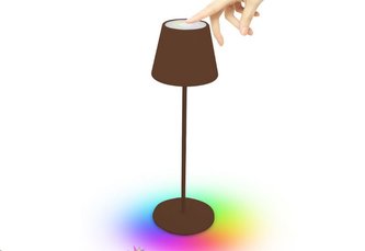 LED stolní lampa Velamp TL1908-C s dotykovým spínačem