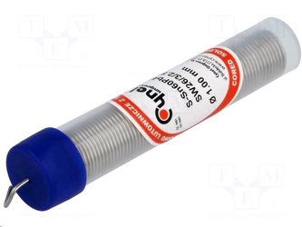 Cín 1mm 15gr Sn60Pb40 v pouzdře