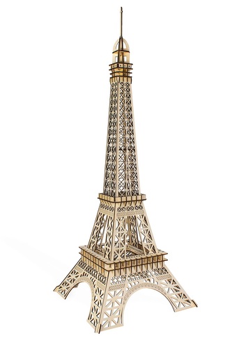 Woodcraft Dřevěné 3D puzzle Eiffelova věž velká Woodcraft Dřevěné 3D puzzle Eiffelova věž velká