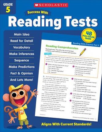 Scholastic Success with Reading Tests Grade 5 Workbook