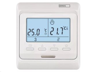 Termostat EMOS P5601UF pokojový pro podlahové topení, drátový