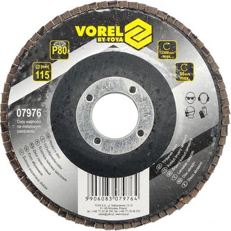 Kotouč brusný lamelový 115 mm P120 Kotouč brusný lamelový 115 mm P120