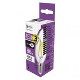 LED žárovka Filament Candle 6W E14 neutrální bílá
