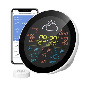 Meteorologická stanice TESLA Device MS360 s Tuya systémem, ext. sensor Meteorologická stanice TESLA Device MS360 s Tuya systémem, ext. sensor