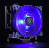 AeroCool Verkho 5 Dark CPU chladič Blue LED 120mm fan LGA1700, AM5, univ. socket