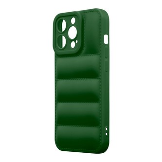 Obal:Me Puffy kryt Apple iPhone 13 Pro tmavě zelený