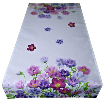 Vzorovaný ubrus - běhoun na stůl SPRING III. 50x100 cm Mybesthome