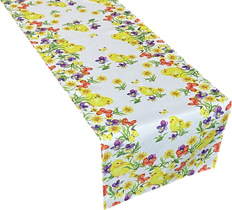 Velikonoční ubrus - běhoun na stůl EASTER CHIC 40x140 cm Mybesthome