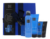 Rituals Samurai sprchový gel a šampon 2v1 200 ml + sprchová pěna 200 ml + tělový peeling 70 ml + krém na holení 70 ml