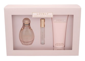Sarah Jessica Parker Lovely parfémovaná voda 100 ml + tělové mléko 200 ml + parfémovaná voda 10 ml