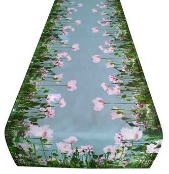 Vzorovaný ubrus - běhoun na stůl POPPY II. 40x140 cm Mybesthome Vzorovaný ubrus - běhoun na stůl POPPY II. 40x140 cm Mybesthome