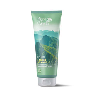 Bottega Verde Divoký cedr Sprchový šampon, 200ml