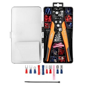 Automatické kleště odizolovací, krimpovací 200mm + konektrory 230ks Automatické kleště odizolovací, krimpovací 200mm + konektrory 230ks