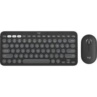 Logitech Pebble 2 Combo - TONAL GRAPHITE for Mac - US INT'L - 2.4GHZ/BT - INTNL-973 - MAC