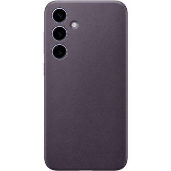 Samsung Vegan Leather Case Galaxy S24+ Tmavě fialový