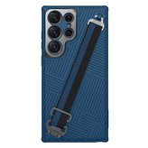 Nillkin Strap Zadní Kryt pro Samsung Galaxy S23 Ultra Blue