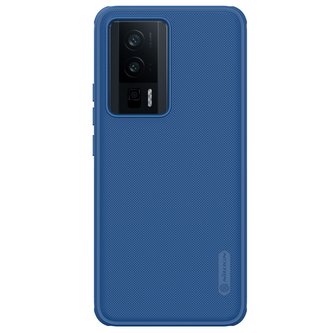 Nillkin Super Frosted PRO Zadní Kryt pro Poco F5 Pro 5G Blue