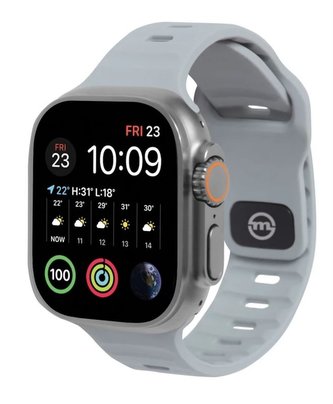 Mobile Origin Strap, light gray- Apple Watch 49mm/45mm/44mm/42mm