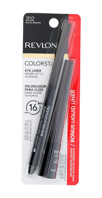 Revlon Colorstay tužka na oči Colorstay Eye Liner 16hrs 0,28 g + oční linky Colorstay Liquid Liner 16hrs 2,5 ml 252 Blackest Black