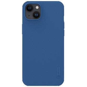 Nillkin Super Frosted PRO Zadní Kryt pro Apple iPhone 15 Plus Blue (Without Logo Cutout)