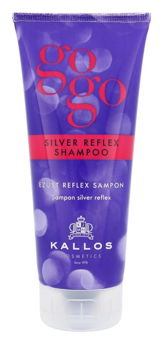 Kallos Cosmetics Gogo Šampon Silver Reflex 200 ml pro ženy
